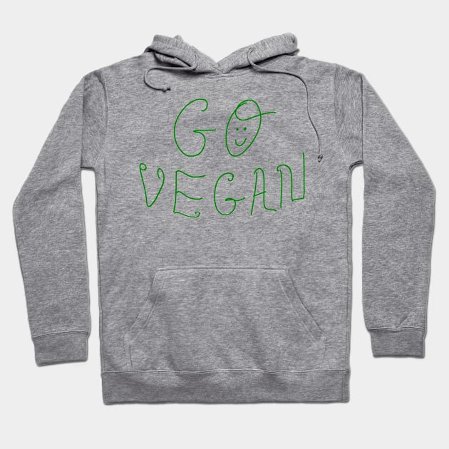 Go Vegan Hoodie by Joker & Angel